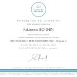 Attestation Réflexologie Niveau 2
